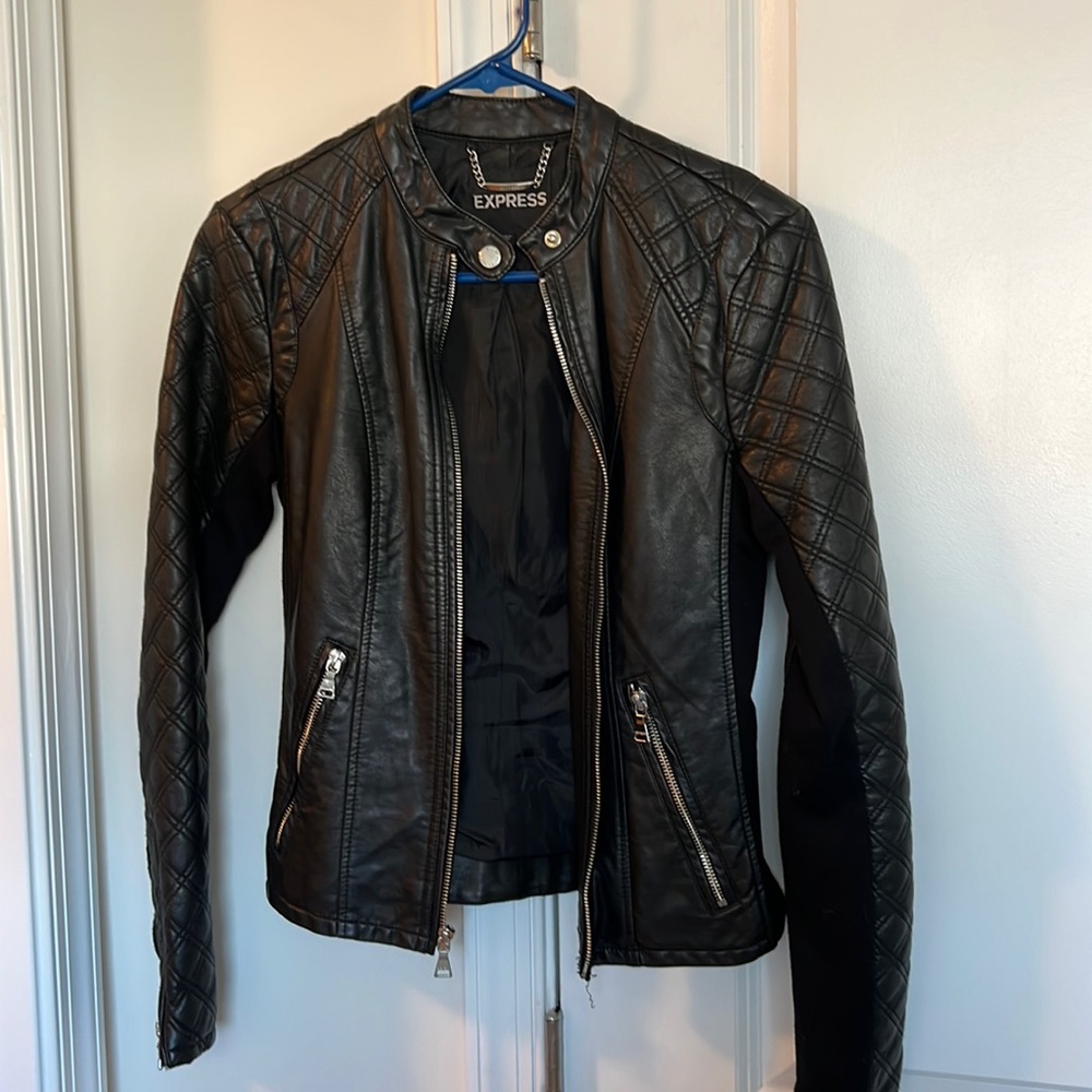 Express Faux Leather Jacket